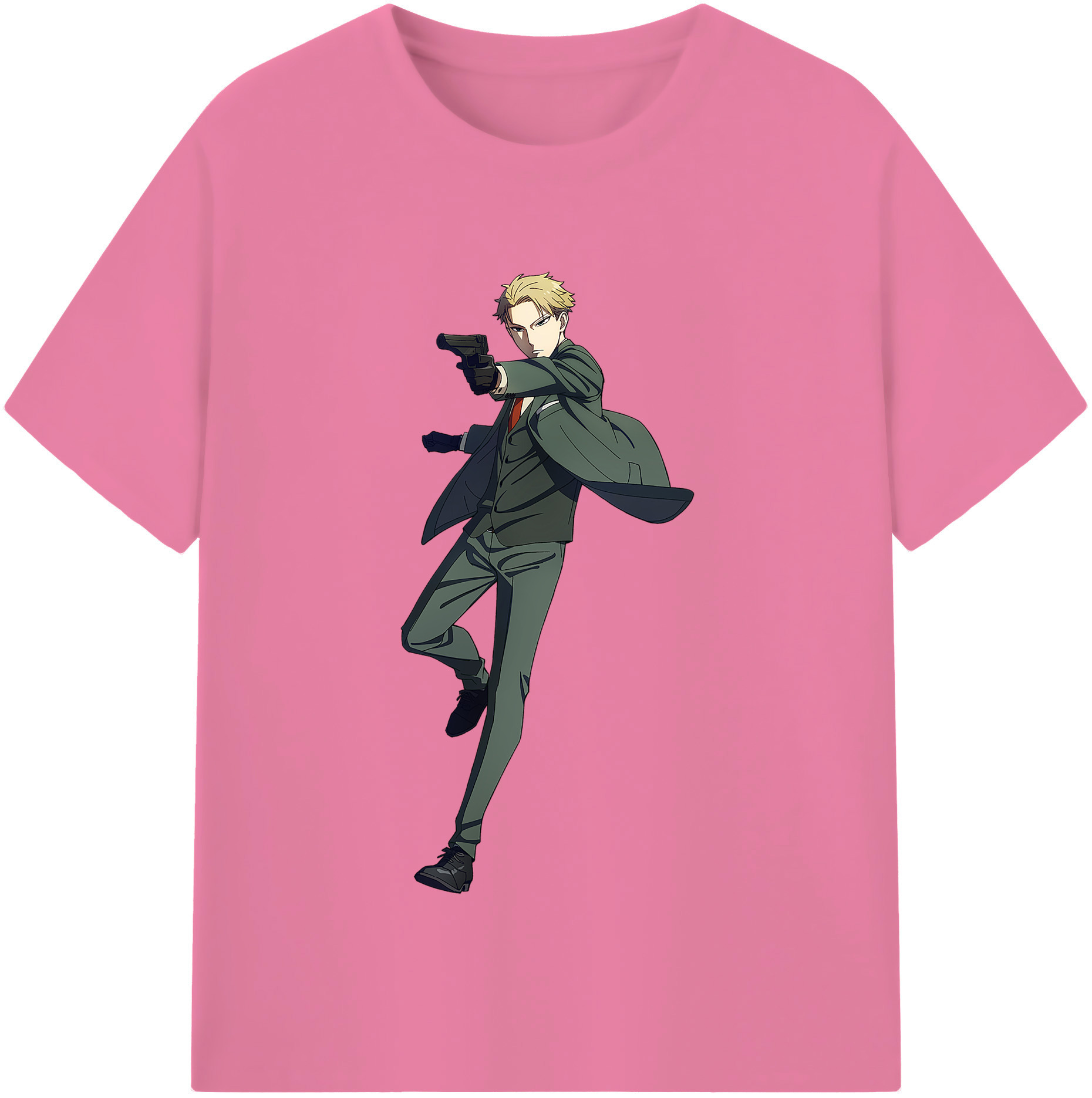 （画像用） SPY×FAMILY间谍家家酒 綿100％半袖Tシャツ（フロントプリント）